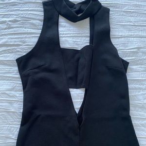 Black bandage dress